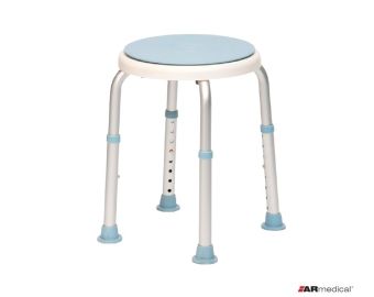 ARMEDICAL Taboret prysznicowy okrągły AR-201A obrotowy