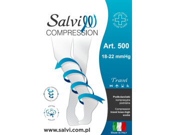 SALVI Podkolanówki kompresyjne TRAVEL 500  18 - 22 mmHg
