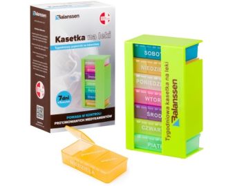 BALANSSEN Kasetka na leki 7 dni tygodnia 3 pory dnia
