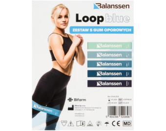 BALANSSEN Taśma oporowa LOOP BLUE 5szt