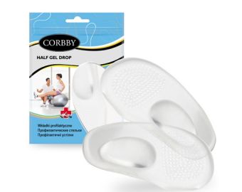 CORBBY Półwkładka HALF GEL z pelotą
