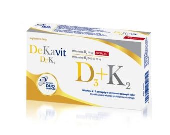 DIAGNOSIS witaminy D3+ K2 30 tabletek
