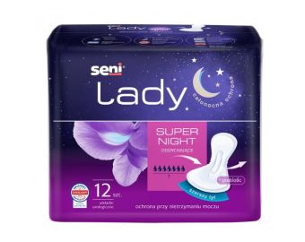 TZMO Wkładki Seni Lady Super NIGHT 12szt.