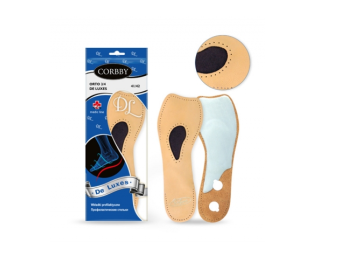CORBBY Wkładki ORTO 3/4 DE LUXES