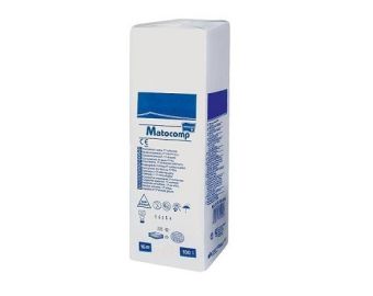 TZMO Matocomp kompres z gazy niejałowej 13 nitkowe 16 warstwowe 5x5cm