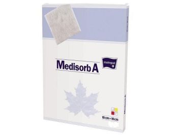 MATOPAT Opatrunek z alginianów wapnia Medisorb A (10x10)cm