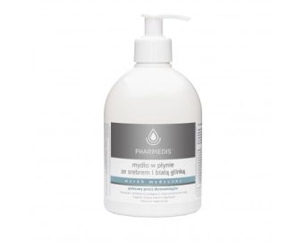 NANOBIOTIC SILVER Mydło w płynie ze srebrem i białą glinką 500 ml