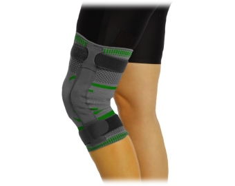 OMAX Stabilizator elastyczny kolana z zawiasami "Genumax Plus" O-1210