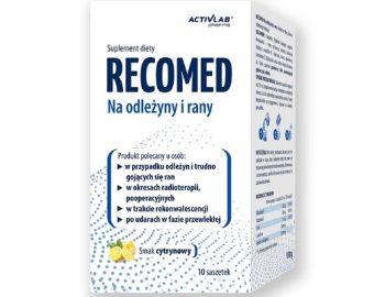 RECOMED Na odleżyny i rany, smak cytrynowy 1 saszetka