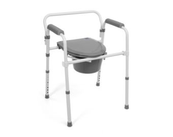 TIMAGO Krzesło toaletowe z szybko złączkami TGR-R KT 618