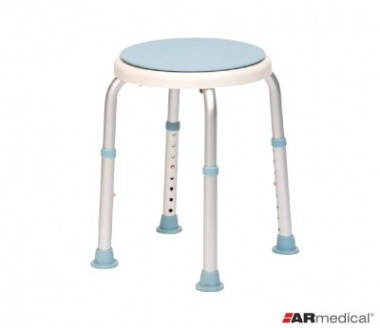 ARMEDICAL Taboret prysznicowy okrgy AR-201A obrotowy