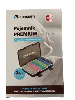 BALANSSEN Pojemnik PREMIUM tygodniowy 3 pory dnia