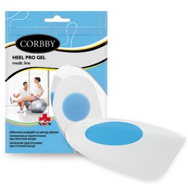 CORBBY Podpitki HEEL PRO GEL