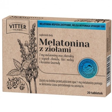 DIAGNOSIS Melatonina z zioami 20 tabletek