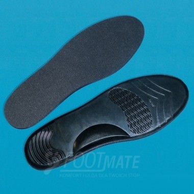 FOOTMATE wkadki AIR FLEX czarne G011