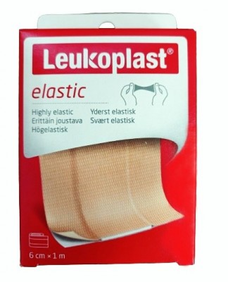 LEUKOPLAST Plastry ELASTIC 6cmx1m