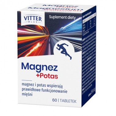 VITTER  Magnez+ Potas 60 tabletek