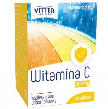 VITTER Witamina C  200 mg 50 tabletek