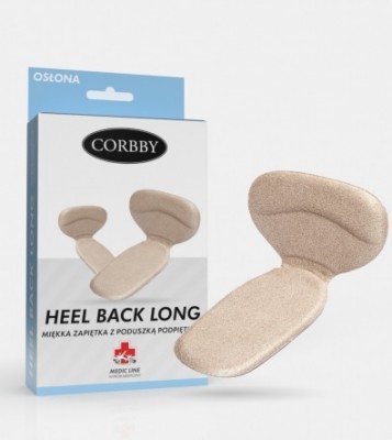 CORBBY Zapitki HEEL BACK LONG 6711C_