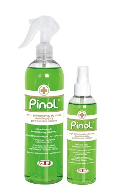 PINOL Pyn do pielgnacji skry przeciwodleynowy_200 ml.