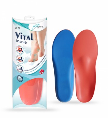 PODORTIC Wkadki Vital Insole mikkie wkadki dla stopy reumatoidalnej oraz cukrzycowej_37/38