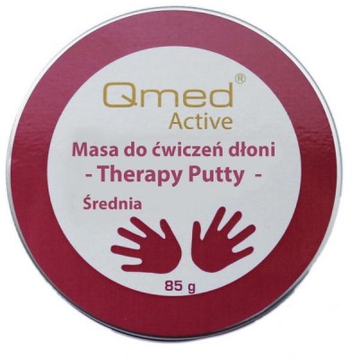 QMED Masa do rehabilitacji doni Qmed Therapy Putty_czerwona - rednia