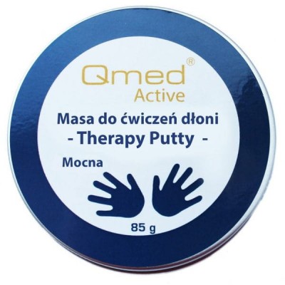 QMED Masa do rehabilitacji doni Qmed Therapy Putty_niebieska - mocna