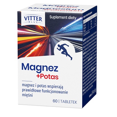 VITTER  Magnez+ Potas 60 tabletek_