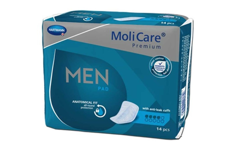 Wkady anatomiczne Hartmann MoliCare Premium Men Pad_4 krople