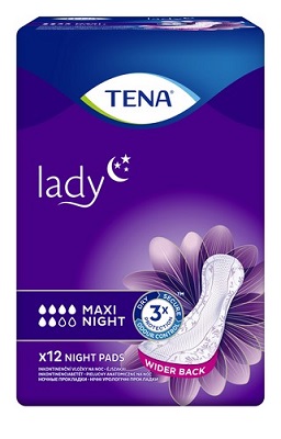 Wkady anatomiczne Tena Lady Maxi Night_